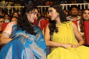Tiger Nageswara Rao Pre-Release Function attended by Ravi Teja, Nupur Sanon, Gayatri Bhardwaj, Renu Desai, and Aadhya Konidela