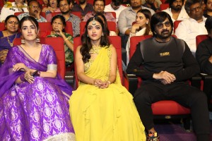 Tiger Nageswara Rao Pre-Release Function attended by Ravi Teja, Nupur Sanon, Gayatri Bhardwaj, Renu Desai, and Aadhya Konidela