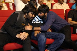 Tiger Nageswara Rao Pre-Release Function attended by Ravi Teja, Nupur Sanon, Gayatri Bhardwaj, Renu Desai, and Aadhya Konidela
