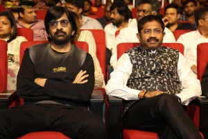 Tiger Nageswara Rao Pre-Release Function attended by Ravi Teja, Nupur Sanon, Gayatri Bhardwaj, Renu Desai, and Aadhya Konidela