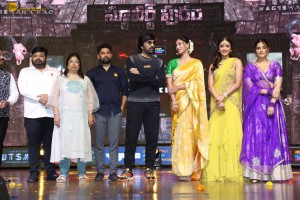 Tiger Nageswara Rao Pre-Release Function attended by Ravi Teja, Nupur Sanon, Gayatri Bhardwaj, Renu Desai, and Aadhya Konidela