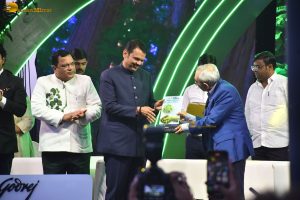 Unveiling of Tik Tik Plastic 3.0 Campaign marking the world environment day attended by Devendra Fadvanis, Raveena Tandon, Jannat Zubair, Malaika Arora, and others