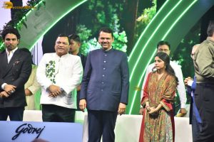 Unveiling of Tik Tik Plastic 3.0 Campaign marking the world environment day attended by Devendra Fadvanis, Raveena Tandon, Jannat Zubair, Malaika Arora, and others