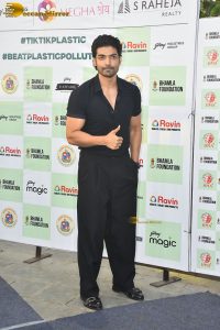 Unveiling of Tik Tik Plastic 3.0 Campaign marking the world environment day attended by Devendra Fadvanis, Raveena Tandon, Jannat Zubair, Malaika Arora, and others