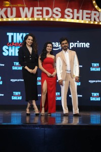 Tiku Weds Sheru Trailer Launch attended by Nawazuddin Siddiqui, Avneet Kaur and Kangana Ranaut