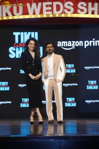 Tiku Weds Sheru Trailer Launch attended by Nawazuddin Siddiqui, Avneet Kaur and Kangana Ranaut