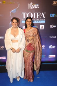 Times of India Film Awards 2024 attended by Raveena Tandon, Bhagyashree, Ayesha Khan, Aditi Rao Hydari, Mahira Sharma, and Akanksha Puri