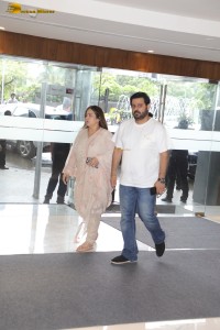 T-Series co-owner Krishan Kumar’s daughter Tishaa Kumar’s prayer meet attended by Anil Kapoor, Bobby Deol, Saiee Manjrekar, Jackie Shroff, and others