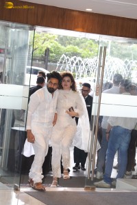 T-Series co-owner Krishan Kumar’s daughter Tishaa Kumar’s prayer meet attended by Anil Kapoor, Bobby Deol, Saiee Manjrekar, Jackie Shroff, and others