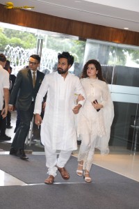 T-Series co-owner Krishan Kumar’s daughter Tishaa Kumar’s prayer meet attended by Anil Kapoor, Bobby Deol, Saiee Manjrekar, Jackie Shroff, and others
