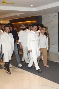 T-Series co-owner Krishan Kumar’s daughter Tishaa Kumar’s prayer meet attended by Anil Kapoor, Bobby Deol, Saiee Manjrekar, Jackie Shroff, and others