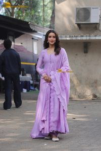 actress Tripti Dimri gorgeous in a blue salwar dress