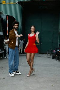 Kartik Aaryan and Ananya Panday promote Tu Meri Main Tera Main Tera Tu Meri