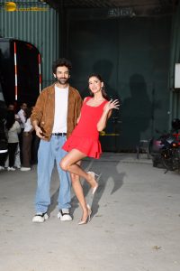 Kartik Aaryan and Ananya Panday promote Tu Meri Main Tera Main Tera Tu Meri