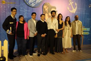 Tu Meri Main Tera Main Tera Tu Meri Trailer Launch attended by Kartik Aaryan, Ananya Panday, and Karan Johar