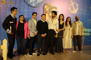 Tu Meri Main Tera Main Tera Tu Meri Trailer Launch attended by Kartik Aaryan, Ananya Panday, and Karan Johar