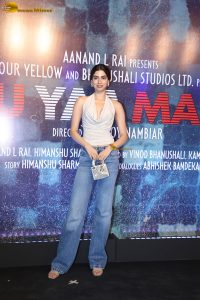 Tu Yaa Main Screening attended by Adarsh Gourav and Shanaya Kapoor