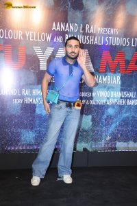 Tu Yaa Main Screening attended by Adarsh Gourav and Shanaya Kapoor
