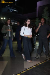 Tu Yaa Main Screening attended by Adarsh Gourav and Shanaya Kapoor