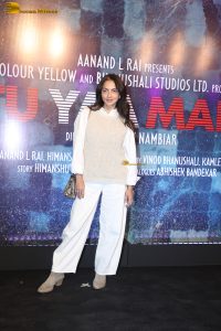 Tu Yaa Main Screening attended by Adarsh Gourav and Shanaya Kapoor