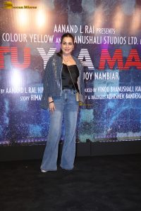 Tu Yaa Main Screening attended by Adarsh Gourav and Shanaya Kapoor