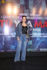 Tu Yaa Main Screening attended by Adarsh Gourav and Shanaya Kapoor