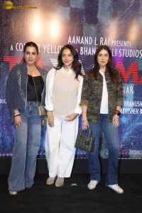Tu Yaa Main Screening attended by Adarsh Gourav and Shanaya Kapoor