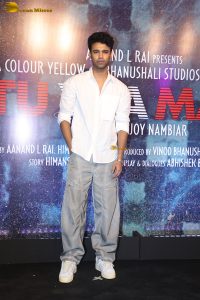 Tu Yaa Main Screening attended by Adarsh Gourav and Shanaya Kapoor