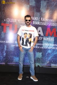 Tu Yaa Main Screening attended by Adarsh Gourav and Shanaya Kapoor