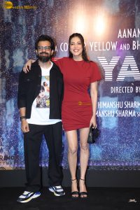 Tu Yaa Main Screening attended by Adarsh Gourav and Shanaya Kapoor