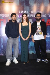 Tu Yaa Main Screening attended by Adarsh Gourav and Shanaya Kapoor