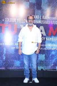 Tu Yaa Main Screening attended by Adarsh Gourav and Shanaya Kapoor