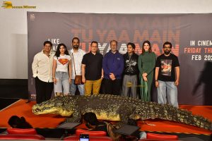Tu Yaa Main Trailer Launch attended by Shanaya Kapoor and Adarsh Gourav
