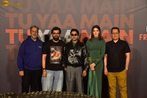 Tu Yaa Main Trailer Launch attended by Shanaya Kapoor and Adarsh Gourav