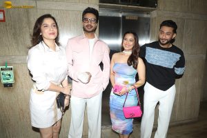 Two One Za Two Music Video Launch attended by Samarth Jurel, Divya Agarwal, and others