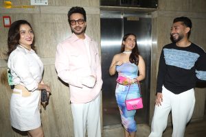 Two One Za Two Music Video Launch attended by Samarth Jurel, Divya Agarwal, and others