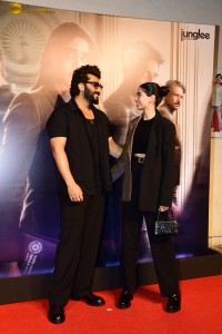 Ulajh Screening attended by Janhvi Kapoor, Khushi Kapoor, Arjun Kapoor, Rekha, and others