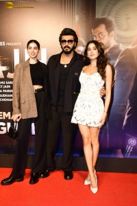 Ulajh Screening attended by Janhvi Kapoor, Khushi Kapoor, Arjun Kapoor, Rekha, and others