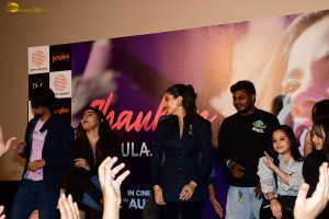 Ulajh song Shaukan release press meet attended by Janhvi Kapoor and Roshan Mathew