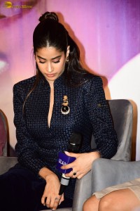 Ulajh song Shaukan release press meet attended by Janhvi Kapoor and Roshan Mathew