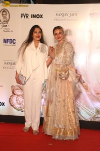 Umrao Jaan Special Screening attended by Rekha, Hema Malini, Janhvi Kapoor, Alia Bhatt, Tabu, and others