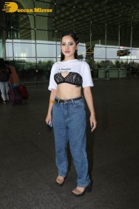 Urfi Javed at Mumbai Airport on April 13