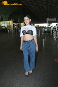 Urfi Javed at Mumbai Airport on April 13