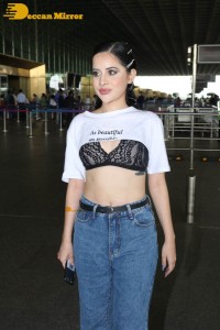 Urfi Javed at Mumbai Airport on April 13