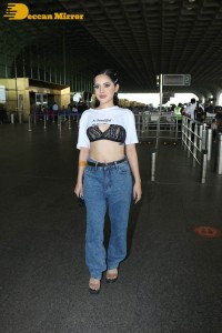 Urfi Javed at Mumbai Airport on April 13