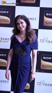actress urmila matondkar pretty in a blue dress