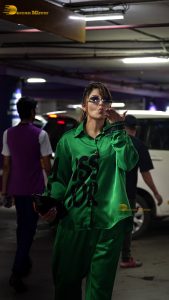 actress Urvashi Rautela gorgeous in a green dress