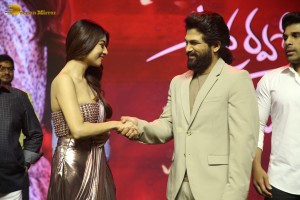 Urvasivo Rakshasivo Grand Success Celebration attended by Allu Sirish, Anu Emmanuel and Allu Arjun
