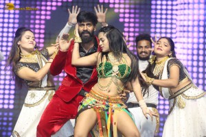 Pre-Release Function of the movie Urvasivo Rakshasivo attended by Allu Sirish, Anu Emmanuel, Allu Aravind and Nandamuri Balakrishna
