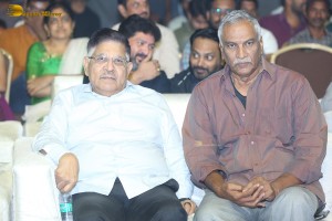 Pre-Release Function of the movie Urvasivo Rakshasivo attended by Allu Sirish, Anu Emmanuel, Allu Aravind and Nandamuri Balakrishna